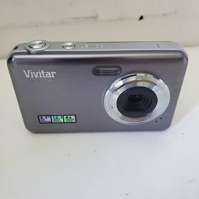 Vivitar ViviCam T027 Digital Camera - 12.0MP - 4x Zoom - FOR PARTS - Image 1 of 4
