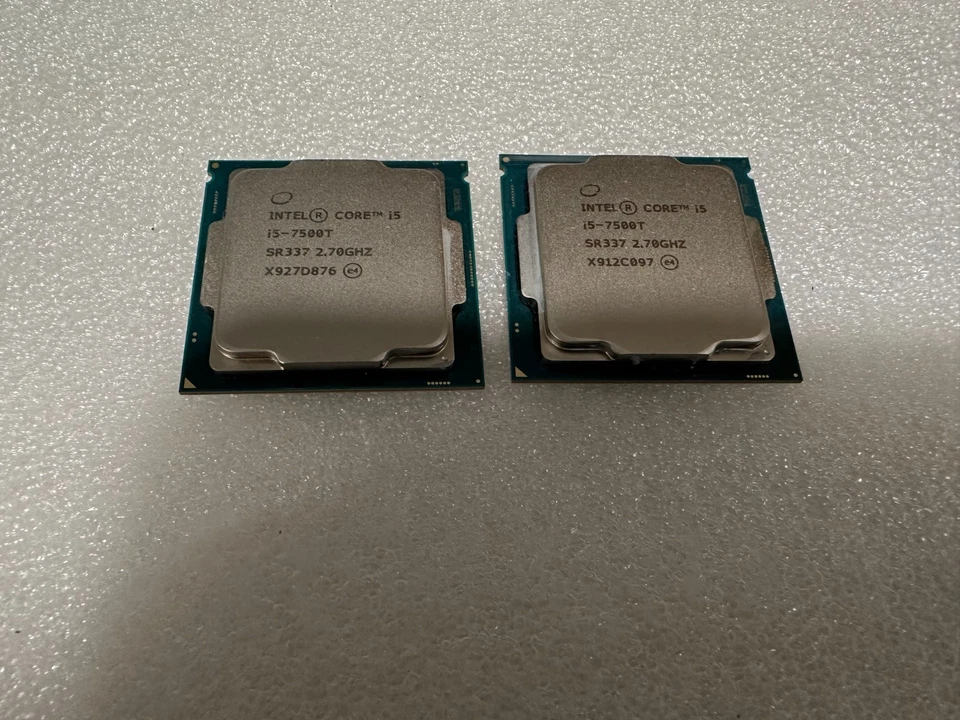 Intel Core i5-7500T SR337 2.70GHz 6 MB Cache 8 GT/s Desktop Processors Lot of 2 - Image 1 of 1