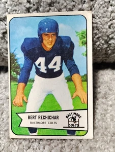 1954 Bowman #26  Bert Rechichar - Picture 1 of 4