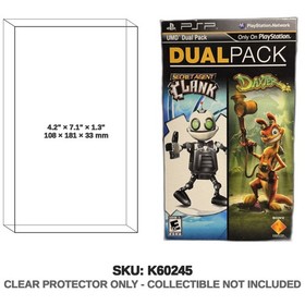 Protector For Sony Playstation Portable (PSP) UMD Dual Pack