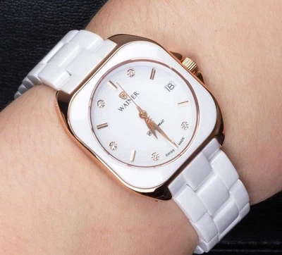 Reloj Pulsera Mujer Wainer Swiss Made WA.18070-G Cerámica Foto 1 de 4