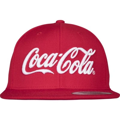 Merchcode Coca Cola Logo Snapback red one size Yupoong Flexfit Stick Kappe Mütze - Bild 1 von 4