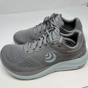 Women's Topo Athletic Phantom 3 Running Shoe Daily Trainer Grey/Stone Size 7 W - Picture 1 of 7