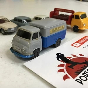 Camión furgoneta de servicio Hanomag Kurier Wiking #34K gris años 50 HO 1:87 ALEMANIA - Imagen 1 de 8