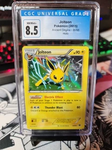 2015 Pokemon Ancient Origins #26/98 Jolteon Holo CGC 8.5 - Picture 1 of 2