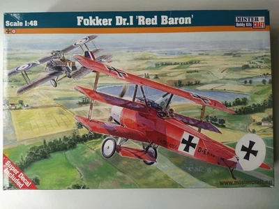 Fokker Dr.I'Red Baron', 1:48-Mister Craft(SPEDIZIONE TRACCIATA) - Immagine 1 di 2