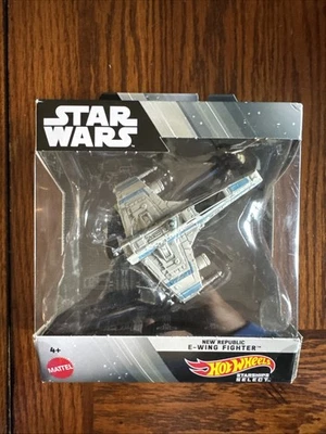 2023 Hot Wheels Star Wars Starship Selects NEW REPUBLIC E-WING FIGHTER #30 - Image 1 of 4