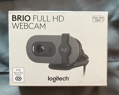 Logitech Brio 100 1080p Full HD Webcam – Brand New, Sealed - Image 1 of 2