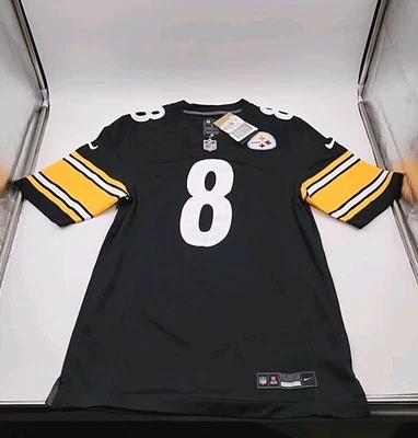 Camiseta Pittsburg Steelers Aaron Rodgers Nike Throwback Masculina TAMANHO PEQUENO (#O3-C8) - Imagem 1 de 4
