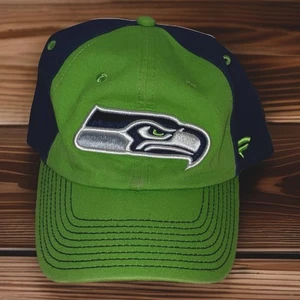 Seattle Seahawks Verde Lima Fanatics ProLine Sombrero con Correa NFL Adulto Ajustable - Imagen 1 de 2