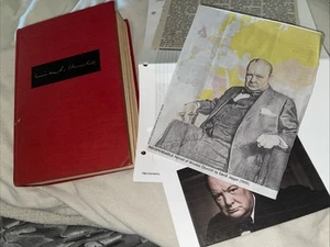 Memoirs Of Second World War by Winston Churchill 1959 First Printing HC & Papers - Imagen 1 de 17