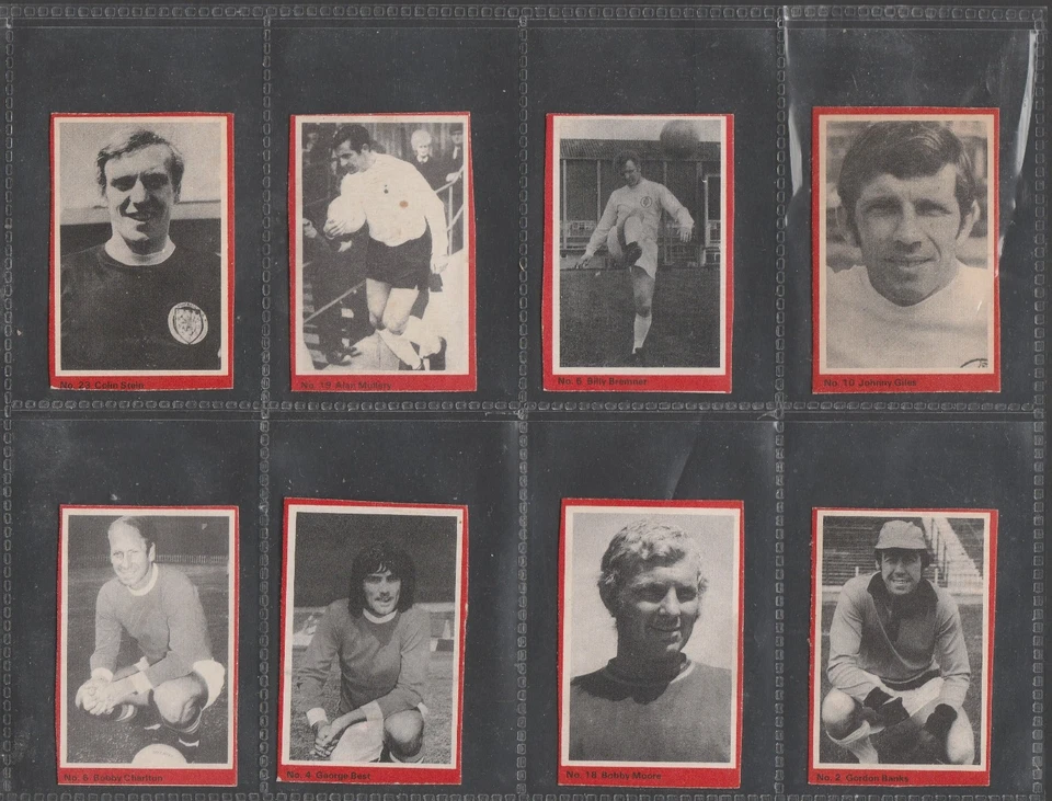 1973 Part Ser 23/24 TYPHOO TEA PACKAGE ISSUE  FOOTBALL STARS NEW SERIES - Image 1 of 4