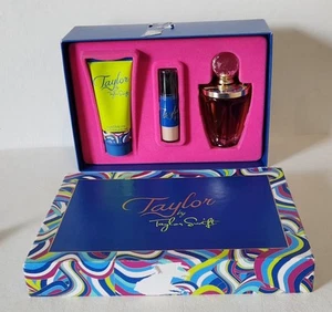 Taylor by Taylor Swift 3.4 oz Eau De Parfum EDP Spray Gift Set Lotion  Body Powd - Picture 1 of 6