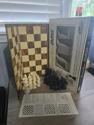 Vintage 1960s Original Cardinal Master Chess Set Antique Complete MINT! - Image 1 of 4