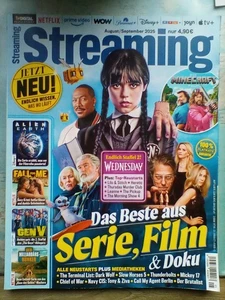 STREAMING  FILMZEITSCHRIFT   AUG/SEPT  2025 - Bild 1 von 1