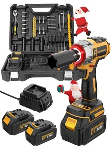 750N.m Cordless 1/2 Inch High Torque Brushless Impact Wrench with Charge Disp... - Picture 1 of 7