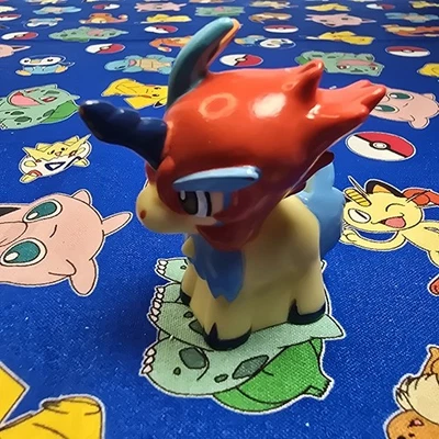 Pokemon Keldeo Figura Finger Puppet 2012 Nintendo Bandai PVC Japón Vendedor de EE. UU. Foto 1 de 4