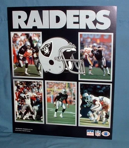 Los Angeles Raiders Team Poster - 16x20 - Starline - 1988 - Bild 1 von 1
