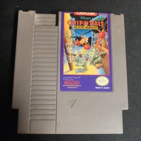 Disney's Chip 'N Dale: Rescue Rangers (Nintendo NES, 1990) Authentic TESTED