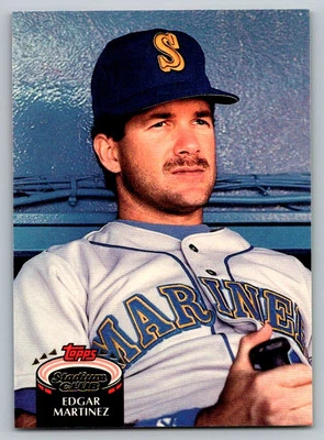 1992 Stadium Club #267 Edgar Martinez Seattle Mariners - Image 1 of 2