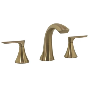 Grifo de baño amplio de dos manijas dorado bronceado MOEN Findlay 💲 84517BZG - Imagen 1 de 17