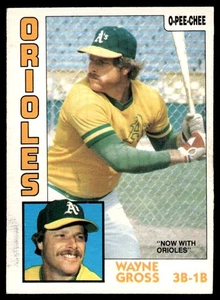 1984 O-Pee-Chee Wayne Gross Baltimore Orioles #263 - Picture 1 of 2