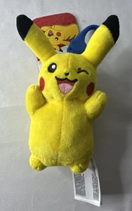 Pokemon Pikachu Plush Toy Backpack Clip On Keychain NWT Jazwares 2024 - Picture 1 of 4