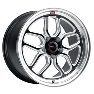 1 New 15x10 WELD Performance Laguna Drag Black Mill 5x114.3 5x4.5 ET50 Wheel Rim - Picture 1 of 3