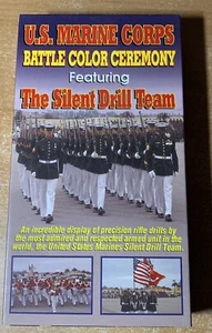 U.S. Marine Corps Battle Color Ceremony Featuring the Silent Drill Team 1993 VHS - Bild 1 von 5