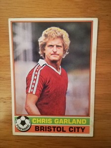 Topps Red Back Football Cards 1977 #313 Chris Garland - Bristol City