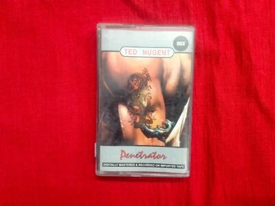 Ted Nugent Penetrator RARE orig Cassette tape INDIA indian  Music Gallery 2002 - Image 1 of 4