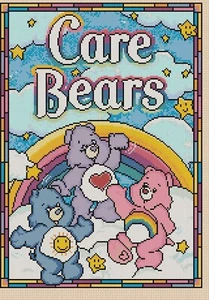 Care Bears Counted Cross Stitch CHART No. 10-197 - Picture 1 of 1