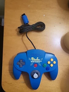Nintendo 64 N64 OEM Pokemon Pikachu Controller Good JOYSTICK Tight Authentic - Picture 1 of 5