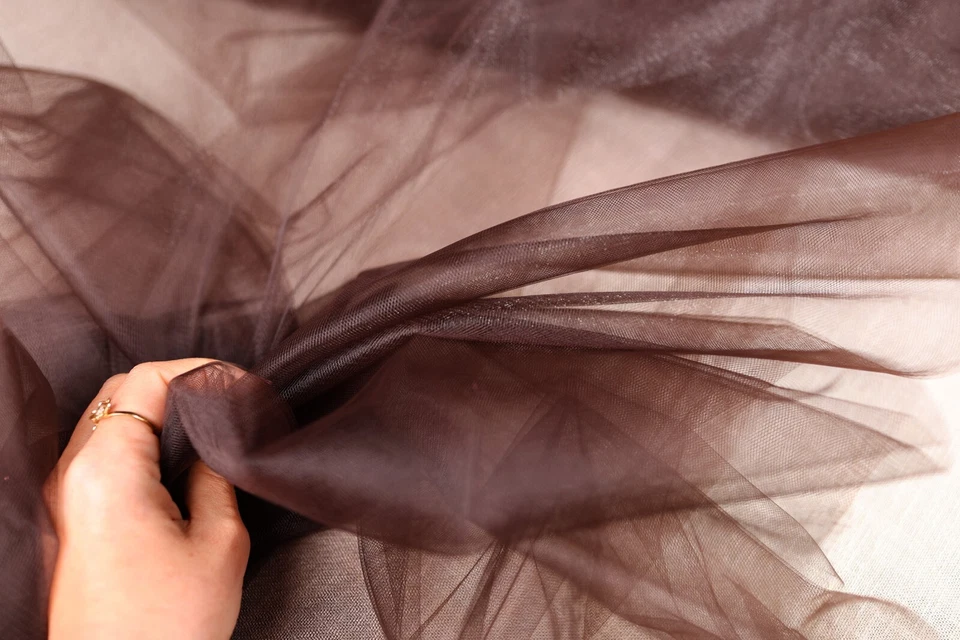 Tecido de tule 40 cores 108 pol. de largura por jarda - Imagem 1 de 4