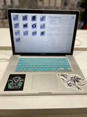 15" Macbook Pro with MacOS High Sierra 2011 - Image 1 of 4