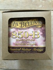 12 PACKS X La Bella 850-B Black Nylon Elite Series Classical Guitar Strings