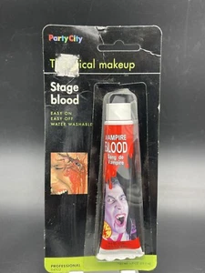 Party City Theatrical Makeup Stage Fake Blood Halloween Vampire Zombie Face - Picture 1 of 2