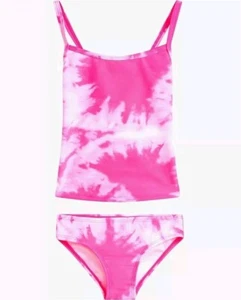 Kanu Surf Girls' Melanie Beach Sport 2 Pc UPF 50+ Banded Tankini, Sz 6 NWT - Picture 1 of 1