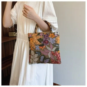 Colorful Sequins Lace Weaving Tote Bags For Lady Girl Women - Picture 1 of 10