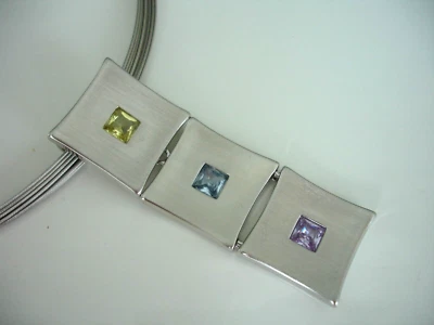 Pierre Lang 2 x  Anhänger Kettenanhänger RH matt NEUWERTIG - Bild 1 von 2