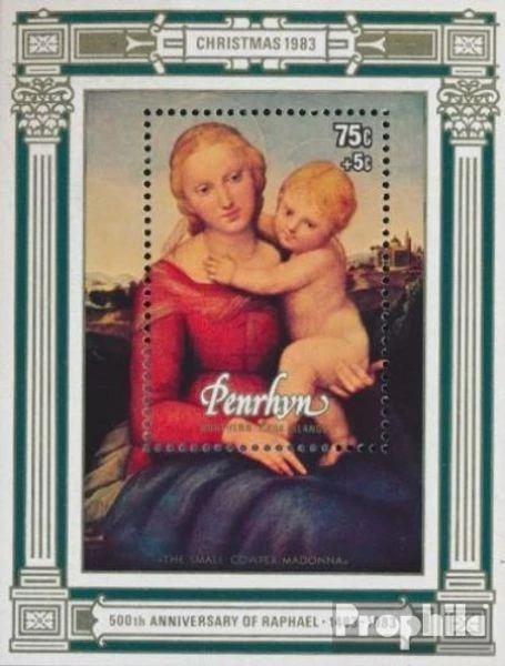 sellos Penrhyn 1983 Mi Bloque 53 (completa edición) nuevo con goma original 1983 - Imagen 1 de 1