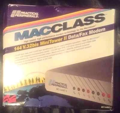 MACCLASS HIGH SPEED & PERFORMANCE MINI TOWER11 DATA/FAX MODEM NEW IN BOX - Image 1 of 2
