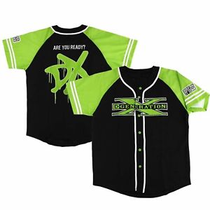 Personalized WWE Baseball Jersey Shirt DX D-Generation-X Are You Ready