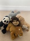 Zoo Animals X 5 Apx 10   16 Good Quality Soft Toys By Tcc Rrp 7 Ea