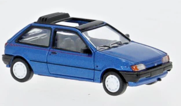 BREKINA PCX870460 Ford Fiesta Mk III Blu, 1989, H0, Nuovo 2024 - Immagine 1 di 1
