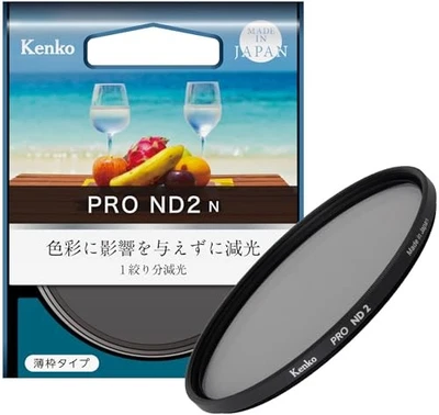 Kenko PRO ND2 N 52mm ND Filter for Light Reduction High Neutrality Vacuum - Image 1 of 4