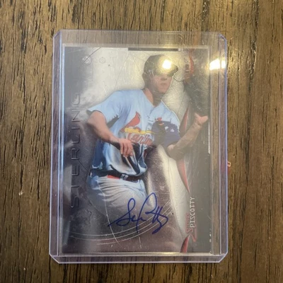 2014 Bowman Sterling - Prospect Autographs Stephen Piscotty #BSPA-SP (AU, RC) - Image 1 of 2