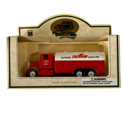 Diecast 1937 Six Wheel Refined Oil Truck LLEDO PLC Chevron Standard Oil Co 1995 - Image 1 of 4