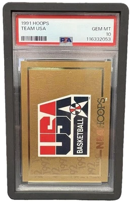 Hoops Team USA Gold Dream Team 1991 PSA 10 Foto 1 de 3