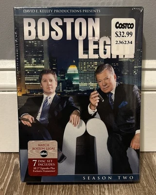 Boston Legal: The Complete Second Season (DVD, 2005) - Brand New/Sealed - Image 1 of 2